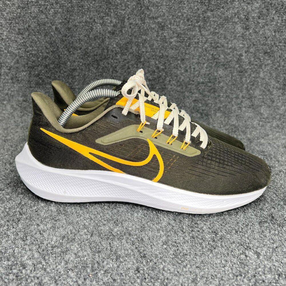 Nike Air Zoom‎ Pegasus 39 Shoes Men's 8.5 Sequoia Green University Gold Athletic